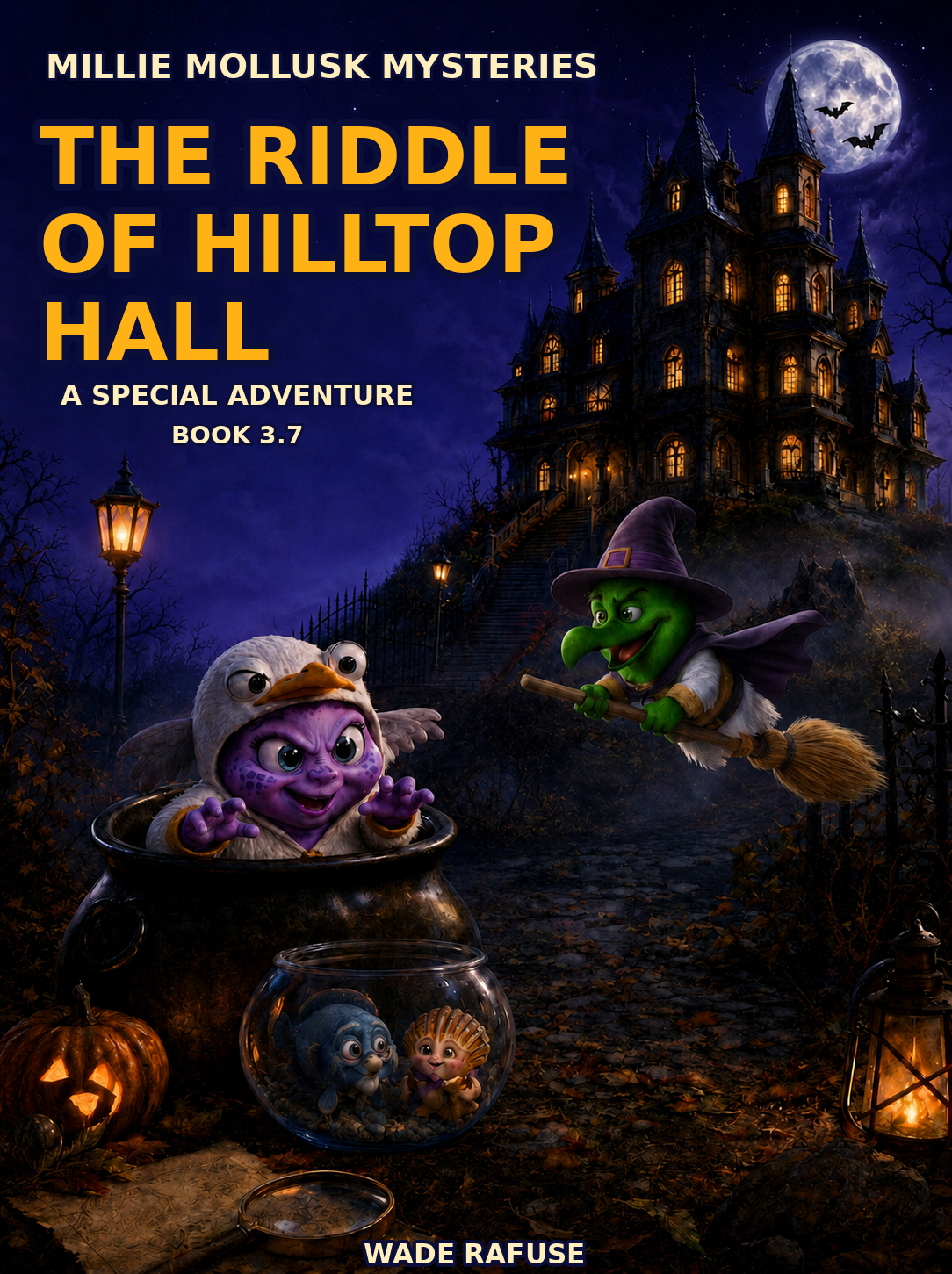 Cover of Book 3.7, The Riddle of Hilltop Hall