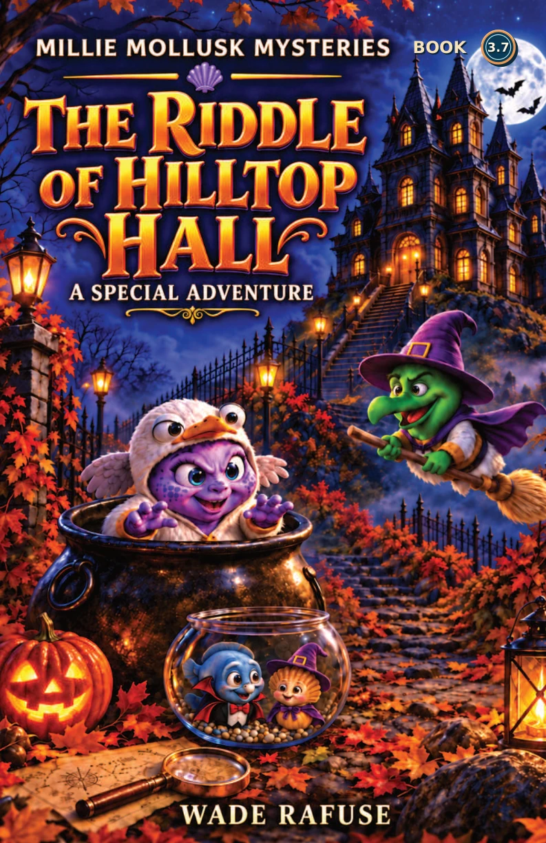 Cover of Book 3.7, The Riddle of Hilltop Hall