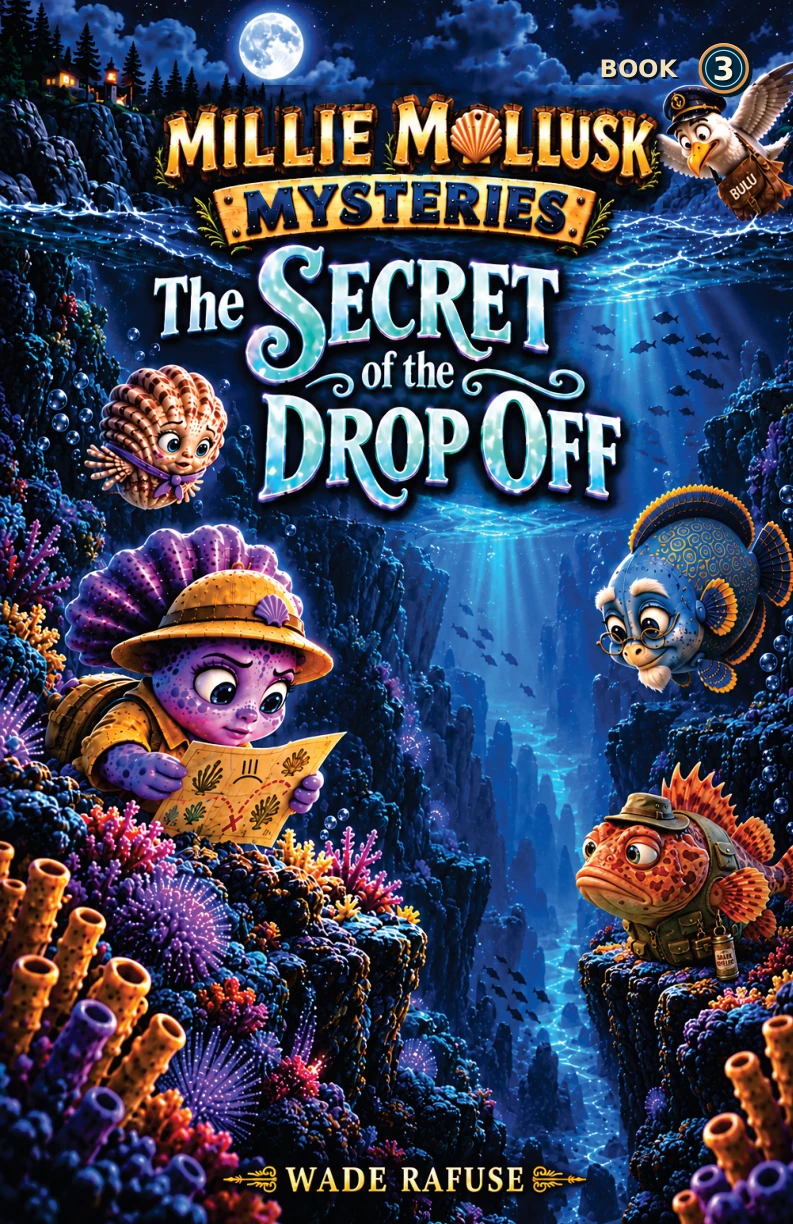 Cover of Book 3, The Secret of the Drop Off