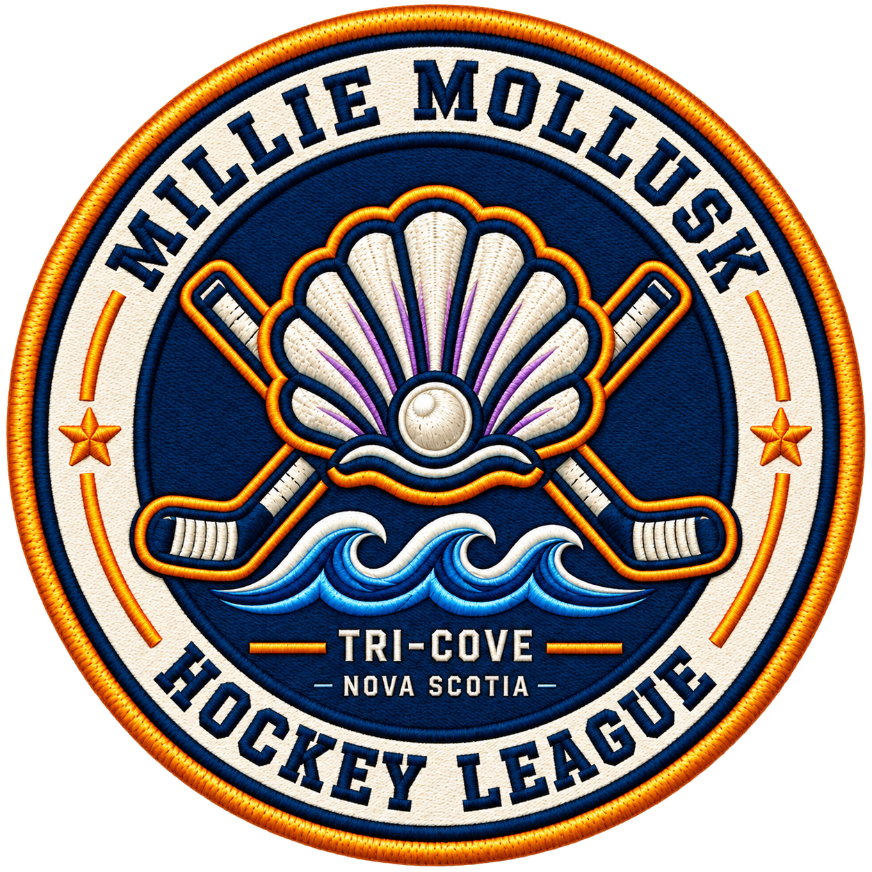 Millie Mollusk Hockey League patch